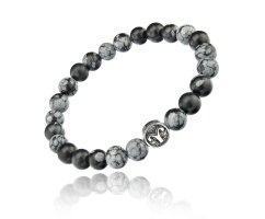 Браслет из камней Овен Обсидиан SH142-OS