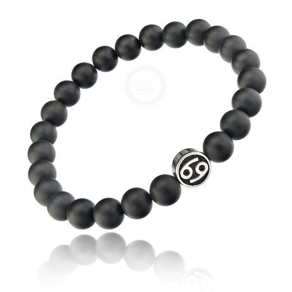 Браслет из камней Рак Шунгит SH149-SG