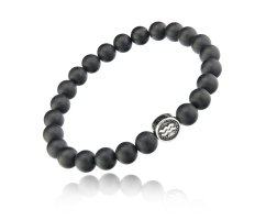 Браслет из камней Водолей Шунгит SH147-SG