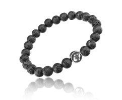 Браслет из камней Рыбы Вулканический камень SH145-VK