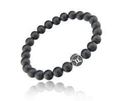 Браслет из камней Близнецы Шунгит SH150-SG