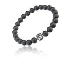Браслет из камней Стрелец Шунгит SH146-SG
