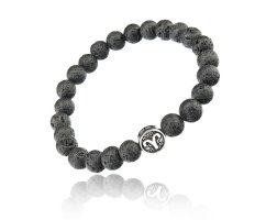 Браслет из камней Овен Вулканический камень SH142-VK