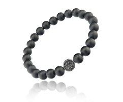 Браслет из камней Дева Шунгит SH151-SG