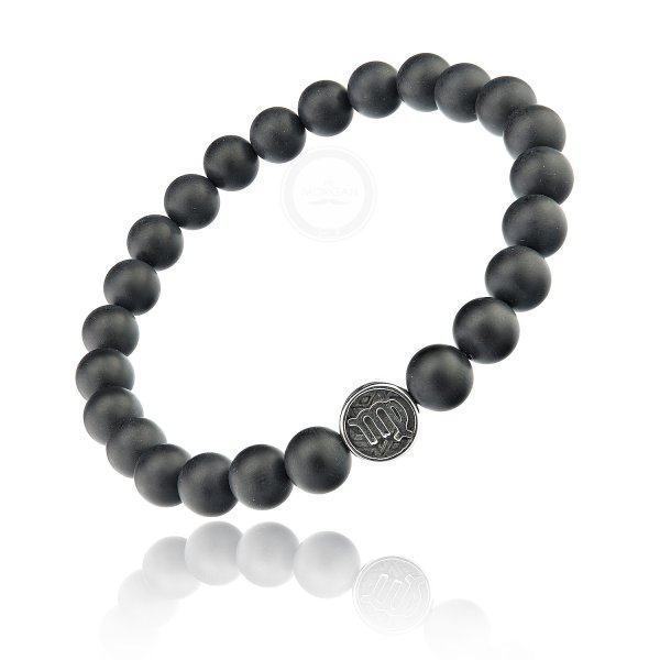 Браслет из камней Дева Шунгит SH151-SG