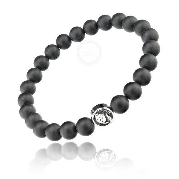 Браслет из камней Дева Шунгит SH151-SG