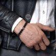 Браслет из камней Близнецы Агат SH150-AG