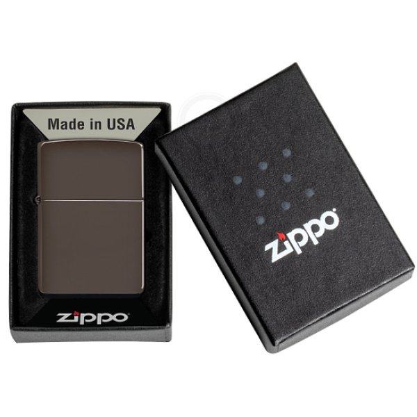 Зажигалка Zippo Reg Brown Zip49180