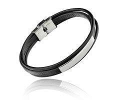 Браслет из кожи под гравировку QB354