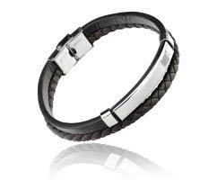 Браслет из кожи под гравировку QB350