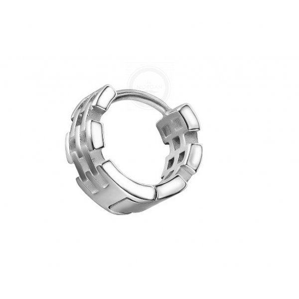 Серьга-кольцо из стали SE1903