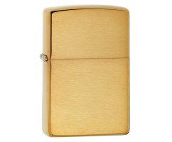 Зажигалка ZIPPO Armor Brushed Brass Zip168