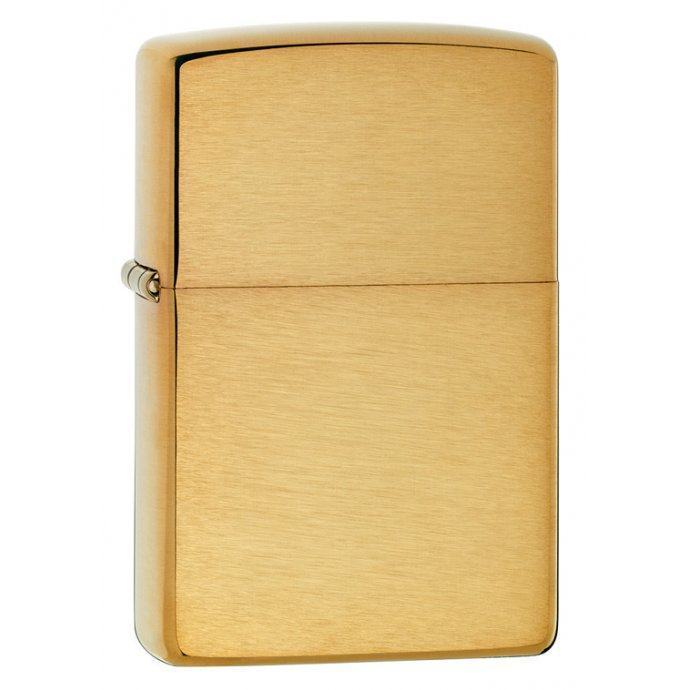 Зажигалка ZIPPO Armor Brushed Brass Zip168