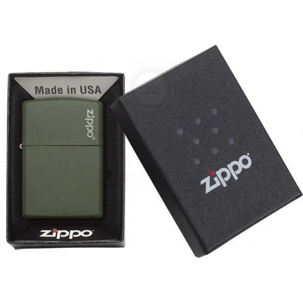 Зажигалка ZIPPO Green Matte Zip221ZL