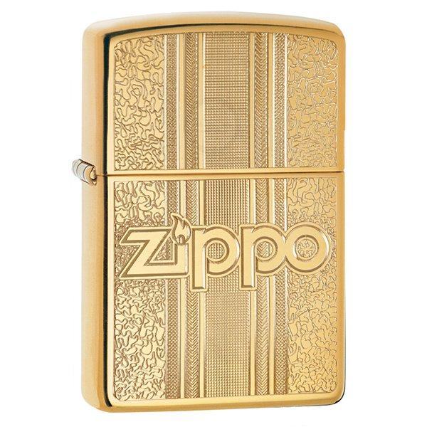 Зажигалка Zippo Classic с покрытием High Polish Brass Zip29677