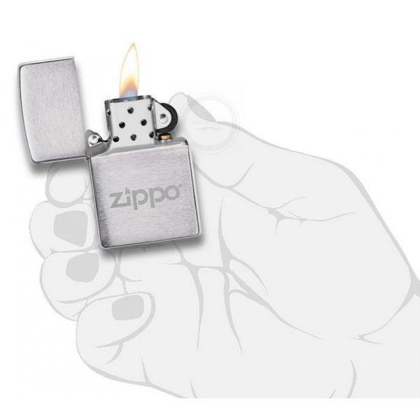 Подарочный набор Zippo: фляжка 89 мл и зажигалка, Zip49098