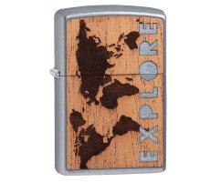 Зажигалка Zippo WOODCHUCK Street Chrome Zip49171