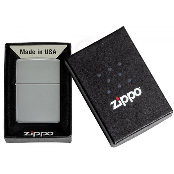 Зажигалка Zippo Flat Grey Zip49452