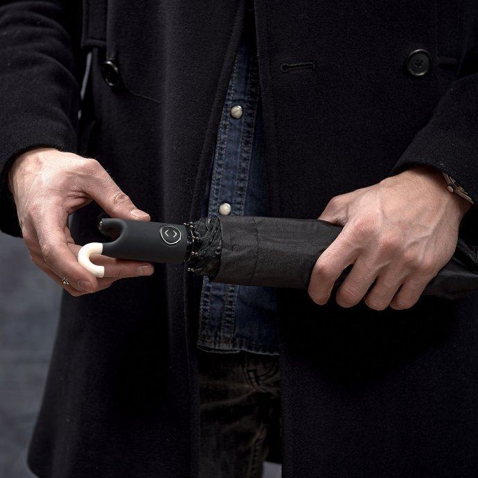 Зонт автомат с крючком ZT009