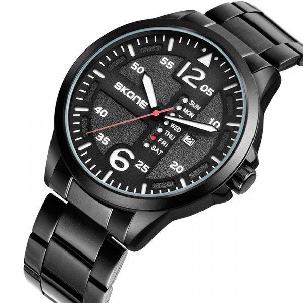 Часы Skone Black Steel W0130