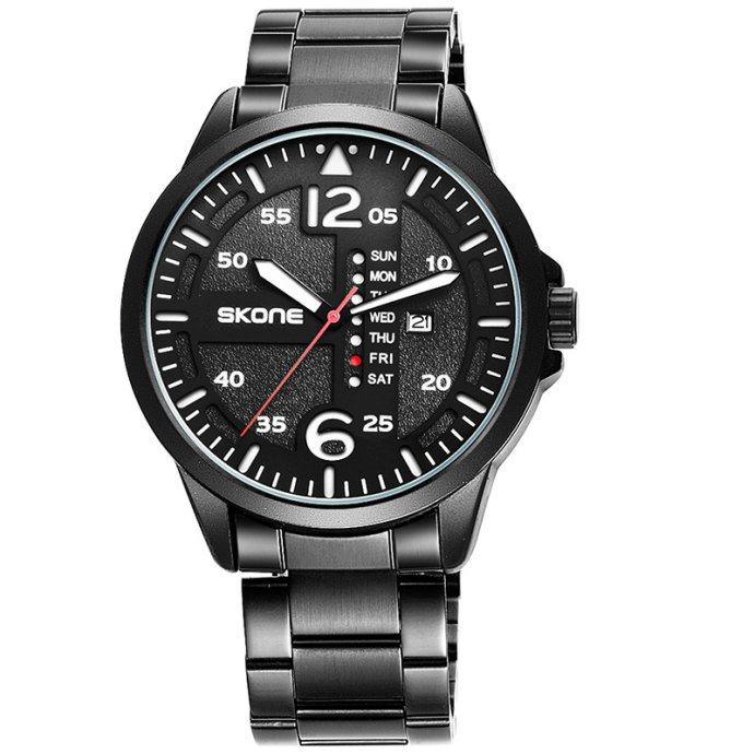 Часы Skone Black Steel W0130