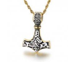 Mjolnir из стали золотистый K432