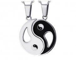 Кулон из половинок Инь Янь K433