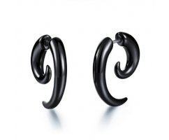 Серьга-рог из акрила SE1093