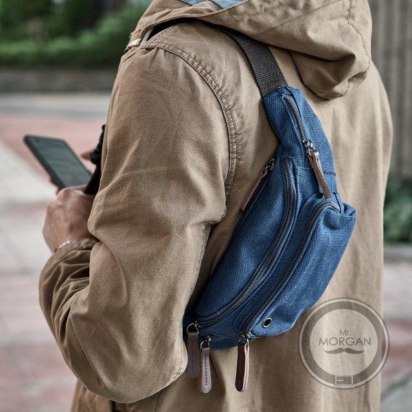 Поясная сумка из канваса SM172