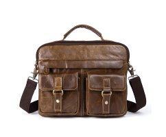 Сумка-портфель из натуральной кожи SM206