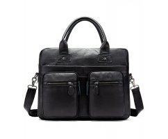 Сумка-мессенджер из натуральной кожи SM215