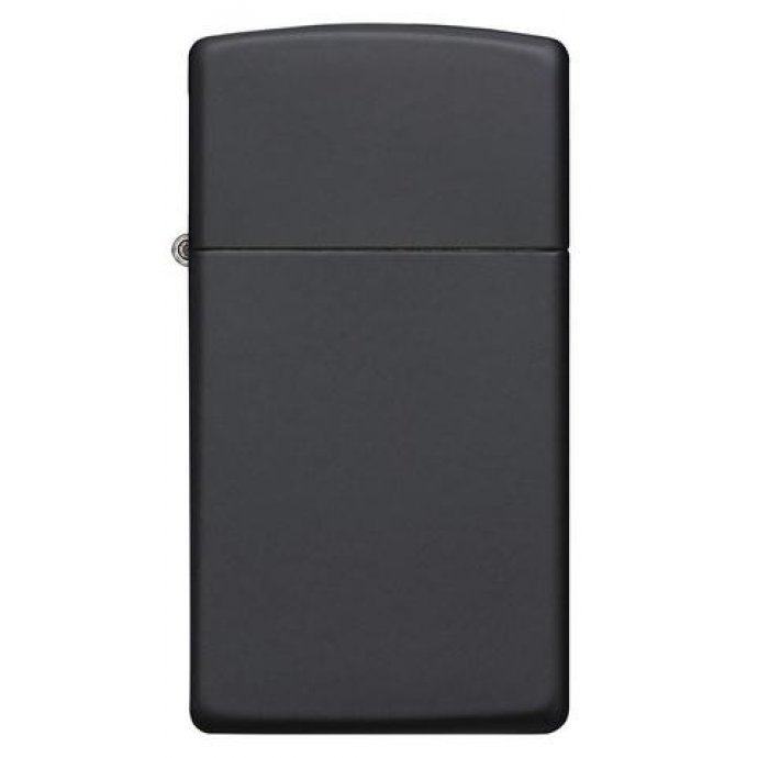 Зажигалка Slim Black Matte Zip1618