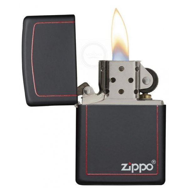 Зажигалка Zippo Reg Black/Z