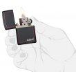 Зажигалка Zippo Reg Black/Z