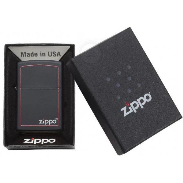 Зажигалка Zippo Reg Black/Z