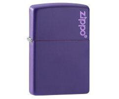 Зажигалка ZIPPO Classic с покрытием Purple Matte Zip237zl