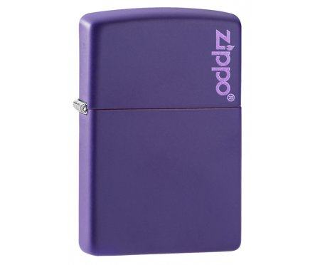 Зажигалка ZIPPO Classic с покрытием Purple Matte Zip237zl