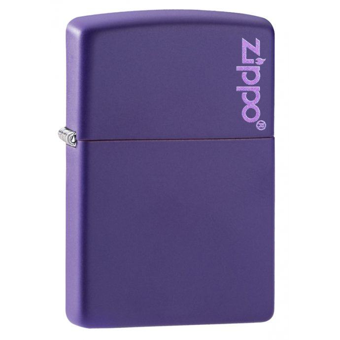 Зажигалка ZIPPO Classic с покрытием Purple Matte Zip237zl