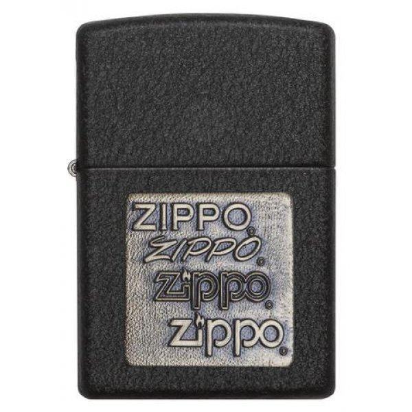 Zip362 Зажигалка Zippo Black Crackle Bronze