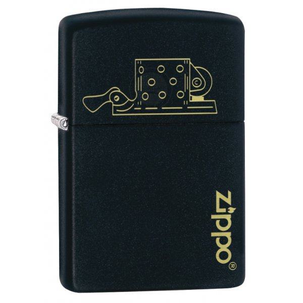 Зажигалка ZIPPO Classic с покрытием Black Matte Zip49218