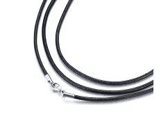 Шнурок гладкий из натуральной кожи 3 мм