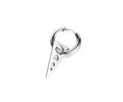 Серьга-кольцо из стали 17 мм SE1098