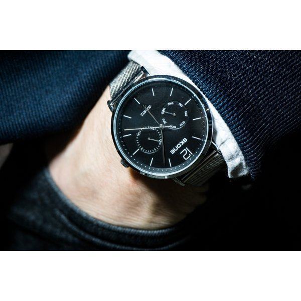 Часы Skone Kanazawa black W095