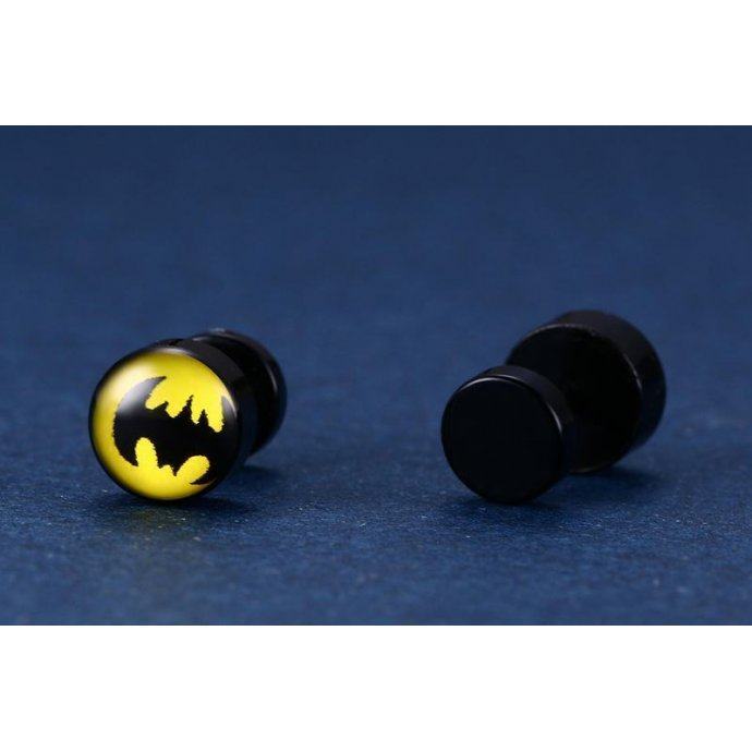 Серьга из медицинской стали Бэтмен SE1702