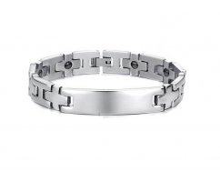 Браслет с магнитами под гравировку WB8142