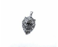 Кулон голова льва K350