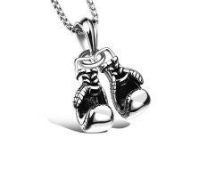 Кулон Перчатки Бокс парные K094