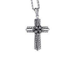 Кулон крест массивный K093