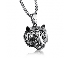 Кулон тигр из стали K54