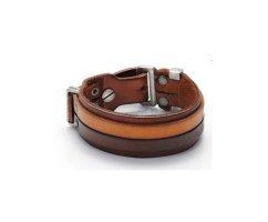 Браслет кожаный широкий QB1508